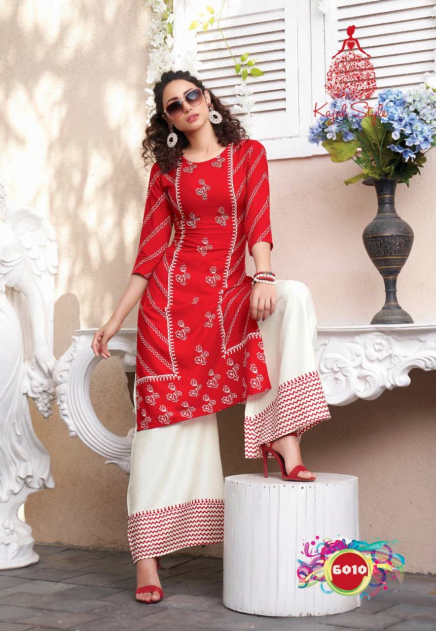 Kajal F Season's Vol-6 Wholesale Kurti Supplier Kajal F Season's Vol-6 Wholesale Kurti Supplier